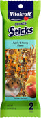Vitakraft Crunch Sticks Hamster Treat, Apple and Honey, Chew Sticks for Hamsters