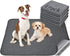 Washable Pee Pads for Dogs - 24x36, 4 Pack Reusable Whelping Pads, Non-Slip Training Mats for Potty, Playpen, Crate