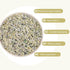 LMtonble 5LB 1/8-3/8inch Jade Color Aquarium Gravel Fish Tank Gravel Pea Gravel for Plants Small Rocks for Indoor