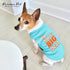 Parisian Pet Dog T-shirt - Embroidered “I’m Kind of Big Deal” - Lightweight Blue Sleeveless Tee for Small Dogs