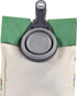 Dexas Pets Collapsible KlipScoop - 1 Cup Capacity Dry Dog Food Scoop and Bag Clip, Light Gray (PW660432429)