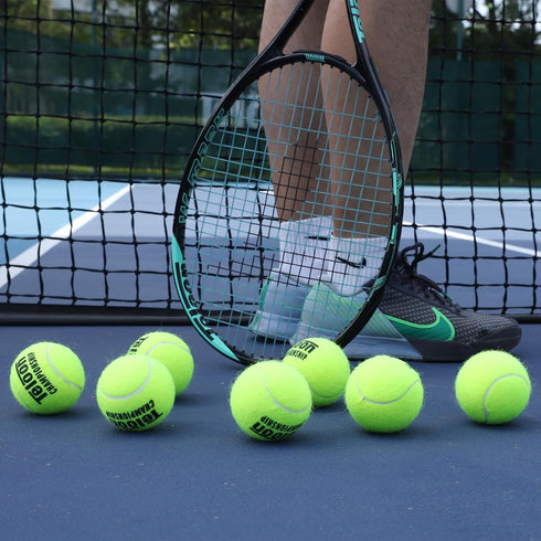 Teloon Extra Duty Championship Tennis Balls - Regular Duty Pressurized Felt Balls