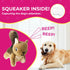 Hide and Seek Dog Toy, Stuffed Animal Tree House, Burrow Toy for Small Dogs (Replacement Animals, Squirrel)