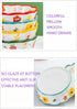 Premium Cat Food Bowl Set of 2, 6” Ceramic Cat Water Bowl, Cute Shallow Weighted Cat Dishes for Indoor Cats