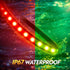 12V, Red and Green Boat Navigation Lights, LED Boat Lights Waterproof, Bow Light for Boats LED Marine Running Light