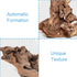 Aquarium Driftwood Natural Decoration, Tree Trunk with Rockery View, Random Shape 5-10cm