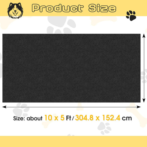 120'' 60'' Drydiet Extra Large Dogs Playpen Mat Kennel Flooring for Dogs x Washable Floor Covering Reusable Waterproof