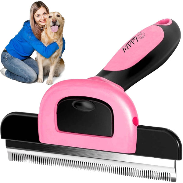 Deshedding Tool for Dogs and Cats, Reduces Shedding by Up to 95% in Less Than 10 Minutes for Grooming