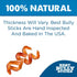 5 Inch 10 Count (Pack 1) Packed, Best Bully Sticks Curly Beef Collagen Sticks - of - Natural, USA Baked and Easily