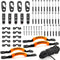 Kayak Carry Handle Rigging Kit - 15 FT 6mm Elastic Bungee Cord Replacement Parts for Canoes, Kayaks, and Boat Suitcase