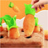 Genrico Dogs(22.5 17.5CM) Carrots Enrichment Dog Puzzle Toys Hide and Seek Carrot Farm Patch Snuffle Toy for Puppy