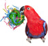 Super Bird Creations SB760 Waffle Ball Stuffers Toy - Colorful Bird Toys with Crinkle Shred, Set of 3