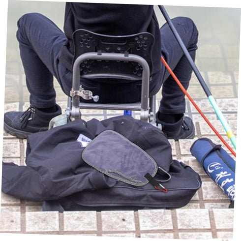 Fishing Towel with Clip, Non-Slip Wipe for Easy Fish Handling, Compact and Breathable for Outdoor Use