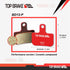 TOP BRAKE Disc Bike Brake Pads for SRAM Level Ultimate/T/TL/TLM B1, Force eTap AXS/Red eTap AXS (Gen. 2)