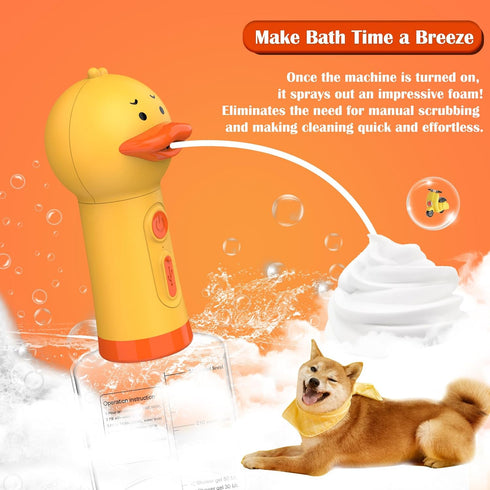 Katoggy Electric Foaming Shampoo Dispenser - Rechargeable Soap Dispenser for Dog and Cat Bathing