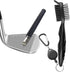 Golf Tool Set, Golf Club Groove Sharpener and Retractable Brush, Re-Grooving Tool and Cleaner for Wedges & Irons