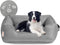 Miguel Waterproof Outdoor Dog Bed for Medium Small Dogs, Easy Clean, 35 Inches, Oxford Pet Bed