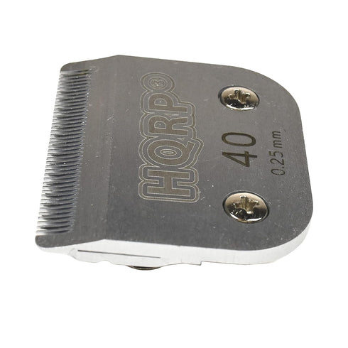 HQRP Size-40 Animal Clipper Blade, Compatible with Oster A5, A-5 Turbo 2-Speed, Golden A5, Turbo A5 Pet Grooming