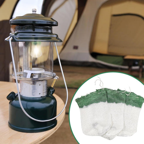 ZNBSIXP 10 Pack U-Shaped Lantern Mantles,Propane Lantern Mantle,Upgrade Camping Lamp Mantle,Gas Lamp Mantles Perfect