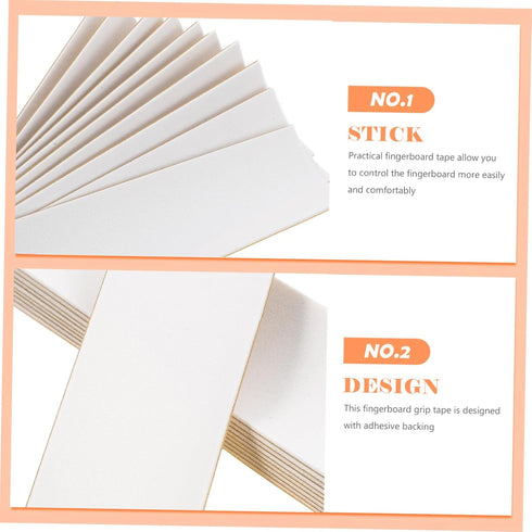10pcs Set Foam Grip Tape for Fingerboards Non-Skid Stickers for Skateboarding Accessories Easy Peel Stick