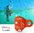 Lixada Ultralight Rock Climbing Ascender, Fall Arrest Protection Belay Device for 8-13MM Rope Grip Clamp