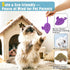 3 Retro Shaw Catnip Toys Crochet Mice Cat Toys, Pcs Durable Yarn Cat Mouse Toys for Indoor Cats, Stuffed with Natural