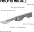 KeyUnity KK01 Titanium Folding Knife, Utility EDC Pocket Knife with #24 Replaceable Blade for Outdoor Use