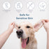 Cotton Swabs for Dogs and Cats, Extra Long Stick Ear Cleaning Kit for Pets, 100 Buds
