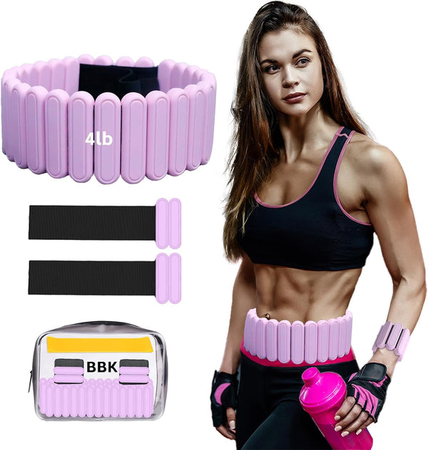 BBK Up to LBS Adjustable Weighted Belt For Women and Men, Weighted