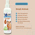 No Scent Small Animal Guinea Pig Cage Cleaner, Hamster & Rabbit Habitat Pet Odor Spray (2 Fl Oz)