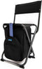 Montana Pickle Co. Pickleball Chair Backpack with Backrest Folding Stool Chair Compact and Paddle Sleeve