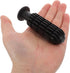 Set Zerodeko Sturdy Foosball Handles and End Caps Table Soccer Accessories with Black and White Footballs Compatible