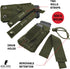 Rifle and Pistol Mag Pouch | American Company - Open Top Single Double Triple Magazine Holster for Ammo, Universal