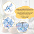 Lyreh 2pcs Bird Toys for Parakeets, Colorful Parrot Toys Spinner Wheel, Fun Interactive Spinning Rattle, Cockatiel