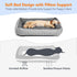 25lbs, Dog Car Seats for Small Dogs, Detachable Soft Cotton Cushion, Comfort Pet Travel Dog Bed, Puppy Car Seat