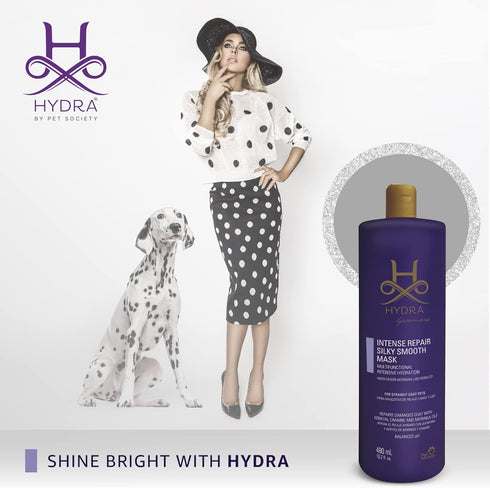 Cats,16.2 oz Hydra Intense Repair Silky-Smooth Mask, Coat Conditioner for Dogs