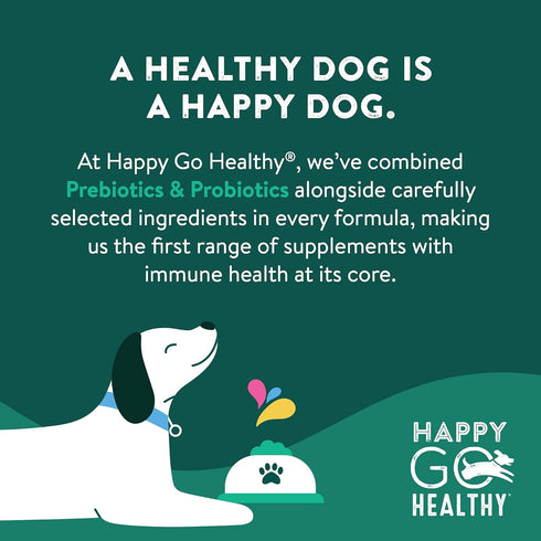 Daily Wellness Supplements for Dogs | Probiotic & Prebiotic Benefits with Fish Oil & Seaweed, 120 Count