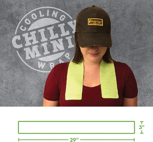 FROGG TOGGS Mini Cooling Neck Towel, 29" x 3"