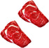 NexusPulse 2Pcs Realistic Food Dog Squeaky, Steak Plush Dog Toy, Stuffed Puppy Chew