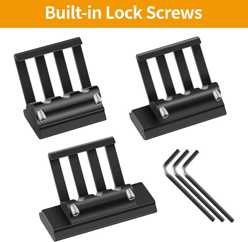 Picatinny Offset Rail Mounts, 3 4 5 Slots 45 Degree Offset Angled Picatinny Weaver Rail Mount Aluminum Low Profile Adapter for Flashlight Laser Sight Optics