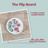 4-Module 9 9 2.5 Trixie Cat Activity Flip Board Treat Puzzle Enrichment Toy for Mental Stimulation & Slow Feeding