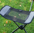YWHWLX Outdoor Folding Chair Ottoman Portable Recliner Lazy Retractable Footstool Leg Rest Moon Chair Kit for Hiking