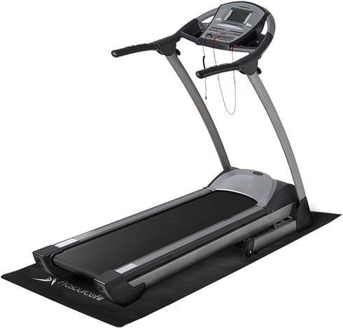ProSource High Density PVC Treadmill Mat & Exercise Equipment Floor Protector, 3 x 6.5-feet
