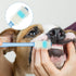 EupHHonycs 4 360-Degree Pcs Small Dog and Cat Soft Toothbrush Pet Toothbrush for Puppy, Small Dog and Cat