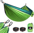 Ultra-Light Travel Camping Hammock, 300kg Load Capacity, Quick-Drying Parachute Nylon, Includes Carabiners