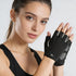 Mealah Men Women Half-Finger Workout Gloves - Lightweight Anti Slip Exercise Gloves for Cycling Gym Lifting