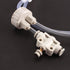 DIY CO2 Generator System Kit, White Professional Aquarium Plant CO2 System Kit, Pro Tube Valve Gauge Bottle