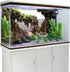AWERT 36x24 inches Vinyl Background, Viewing Stone Fish Tank Background, Aquatic Plant River Bed & Lake Aquarium