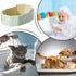 Generic 75x45cm Kid Bathtub for Shower Portable Bathing Pool Folding Tub with Drain Plug for Boys Girls Pets Cats Dogs