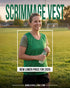 (10-Pack) Scrimmage American Challenge Soccer Pinnies Mesh Jersey Vest for Practice, Soccer Pennies and Training Bibs